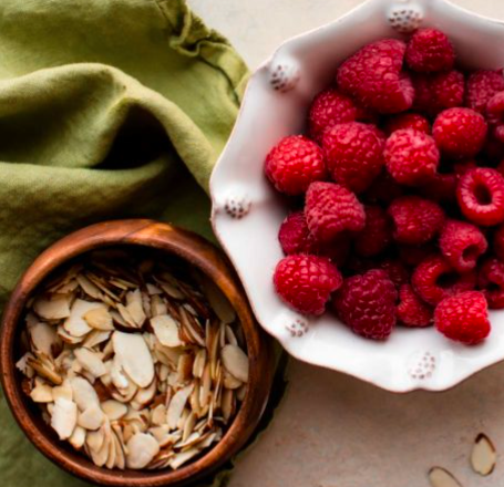 Almond Raspberry Cake