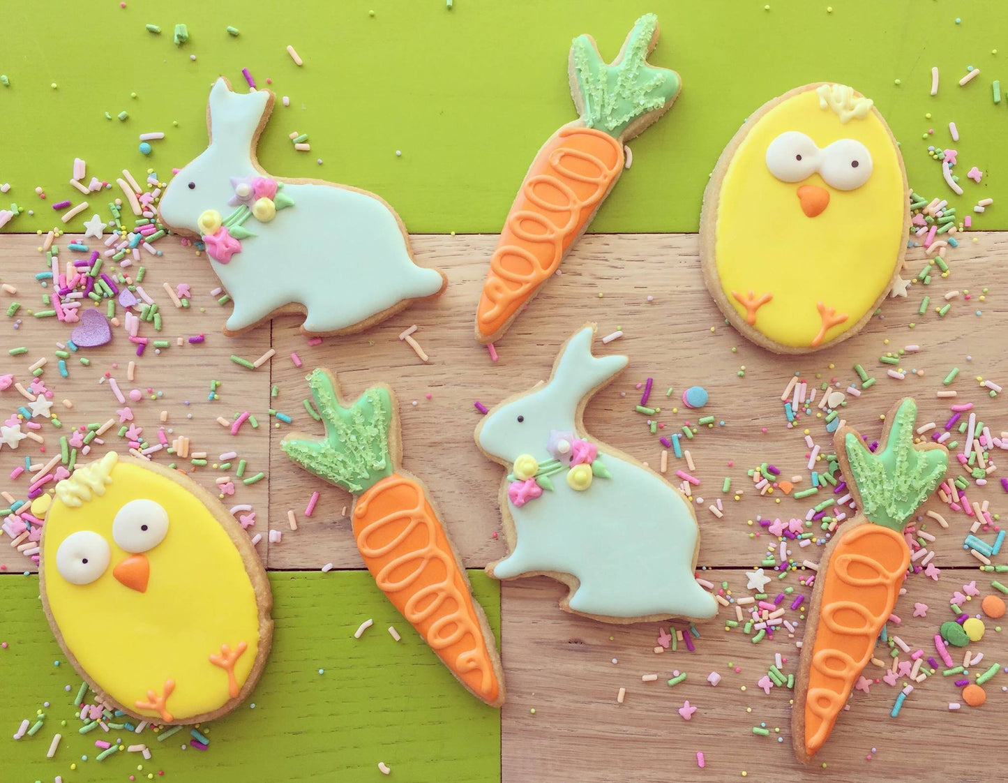 Easter Decorated Cookies, Box of 6