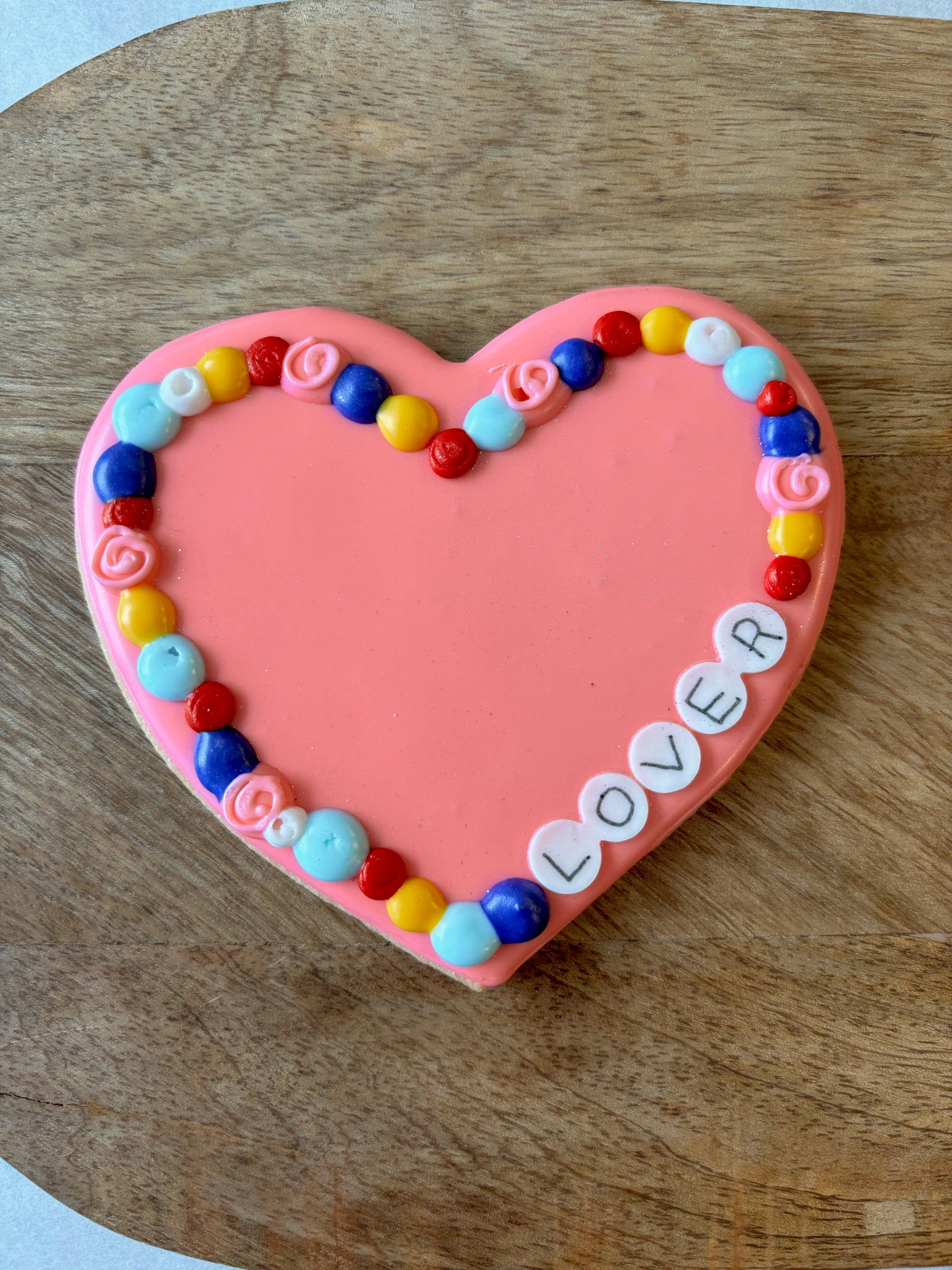 Friendship Bracelet Heart Cookie Tin Pan Bakery