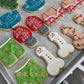 After Dark Winter Decorated Cookies, Box of 6