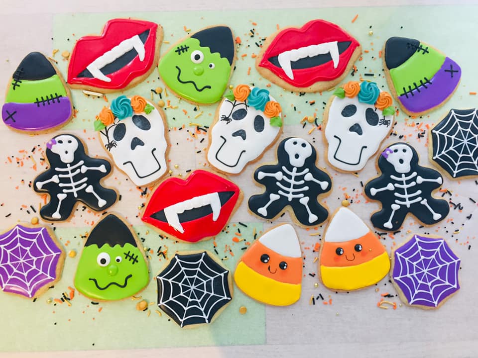 Halloween Decorated Cookies